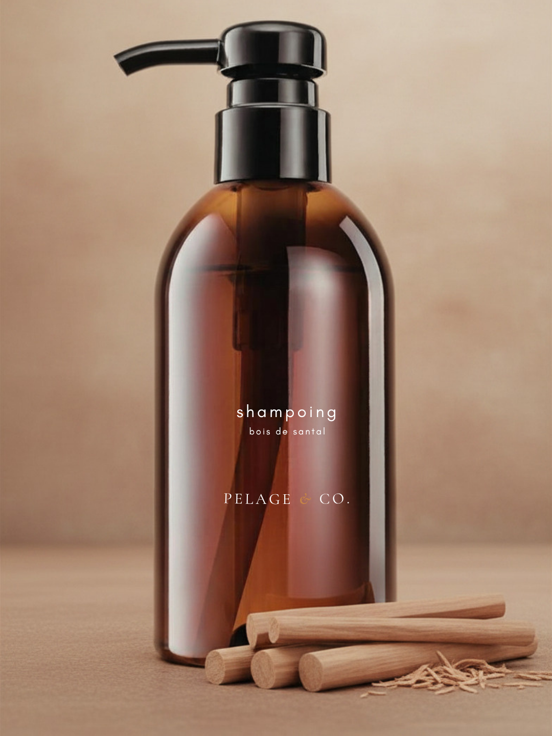 Shampoing avec Bois de santal